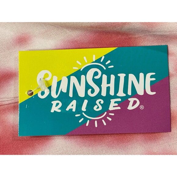 Sunshine Raised XL Tie-Dye Sleeveless Pink & Purple Beach dress - Picture 7 of 10